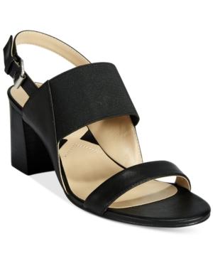 Adrienne Vittadini Panya Block Heeled Sandals Women's Shoes