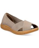 Bare Traps Kami Peep-toe Flats Women's Shoes