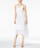 Thalia Sodi Beaded Handkerchief-hem Dress, Created For Macy's