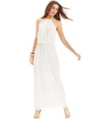 Jbs Blouson Hardware Halter Maxi Dress