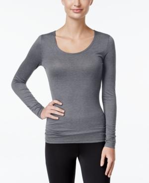 32 Degrees Long-sleeve Heathered Baselayer Top