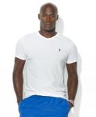 Polo Ralph Lauren Big And Tall Classic-fit V-neck Short-sleeve Cotton Jersey T-shirt