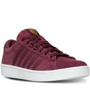 K-swiss Women's Hoke Suede Cmf Casual Sneakers From Finish Line