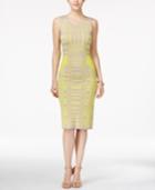 Bar Iii Intarsia-knit Bodycon Dress, Only At Macy's