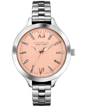 Caravelle New York By Bulova Women's Stainless Steel Bracelet Watch 37mm 45l141