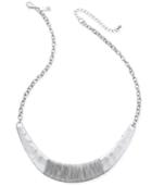 Inc International Concepts Silver-tone Wire Wrap Collar Necklace, Only At Macy's