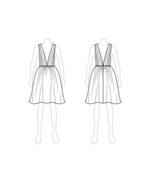 Customize: Switch To Knee Length Skirt - Fame And Partners Knee-length Dress