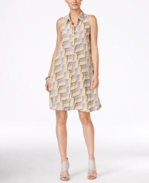 Alfani Printed Shirtdress, Only At Macy's