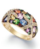 Watercolors By Effy Multistone And Diamond Starfish Ring (3-1/2 Ct. T.w.) In 14k Gold