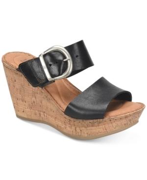 Born Emmy Wedge Sandals Women's Shoes