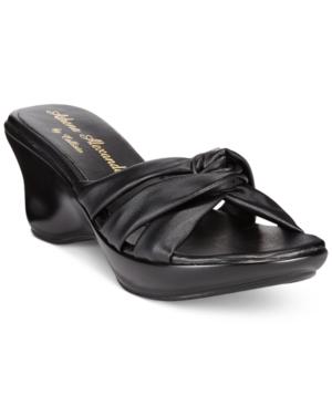 Athena Alexander By Callisto Gaylenn Wedge Sandals Women's Shoes