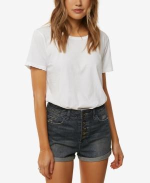 O'neill Juniors' Brody Button-fly Cotton Denim Shorts