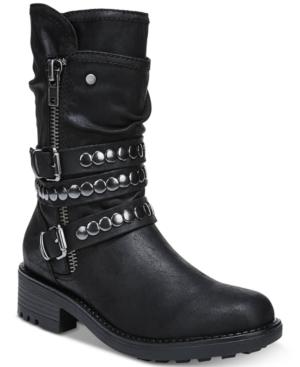 Carlos By Carlos Santana Shadow Moto Boots Women's Shoes