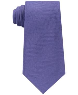 Calvin Klein Men's Intersect Diamond Silk Tie