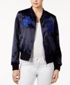 Guess Embroidered Bomber Jacket