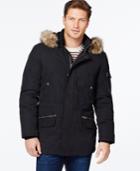 Nautica Parka With Removable Faux-fur Hood