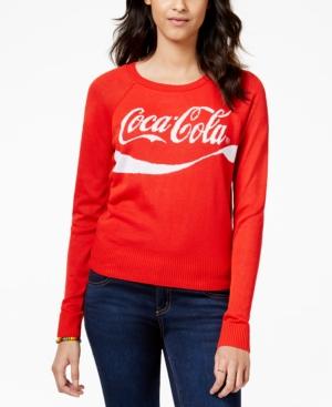 Hybrid Juniors' Coca Cola Pullover Sweater