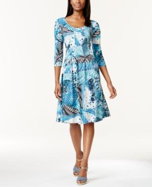 Ny Collection Petite Printed Sheath Dress