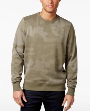 G-star Raw Men's Meon Camouflage Dot-print Cotton Sweater