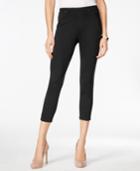 Style & Co. Pull-on Twill Capri Leggings, Only At Macy's