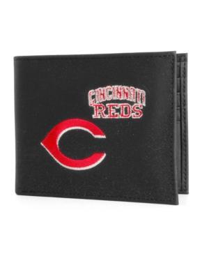 Rico Industries Cincinnati Reds Black Bifold Wallet