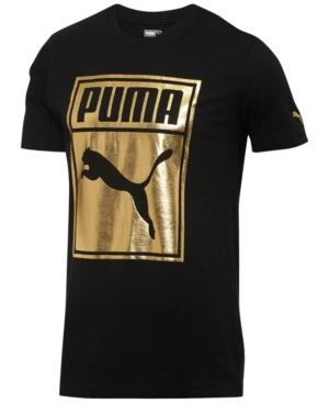 Puma Men's Metallic-logo T-shirt