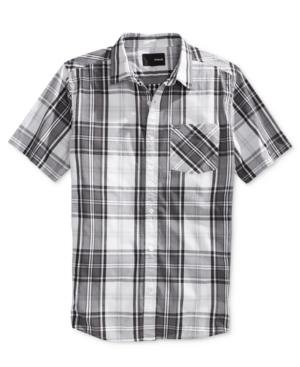 Hurley Men's Dri-fit Carson Plaid Short-sleeve Shirt