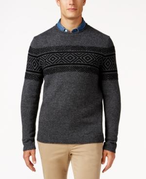 Tasso Elba Men's Fair Isle Sweater, Only At Macy's