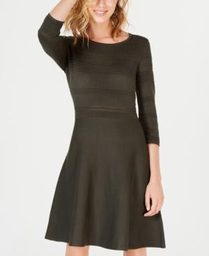 Sequin Hearts Juniors' Ottoman Sweater Dress