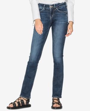 Silver Jeans Co. Juniors' Avery Curvy-fit Barely Bootcut Jeans