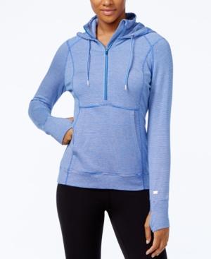 Tommy Hilfiger Sport Half-zip Striped Hoodie, A Macy's Exclusive Style