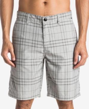 Quiksilver Men's Regeneration Plaid Shorts