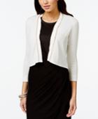Thalia Sodi Chain-trim Bolero Cardigan, Only At Macy's