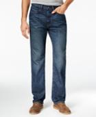 Tommy Hilfiger Men's Relaxed Fit Dark Wash Jeans