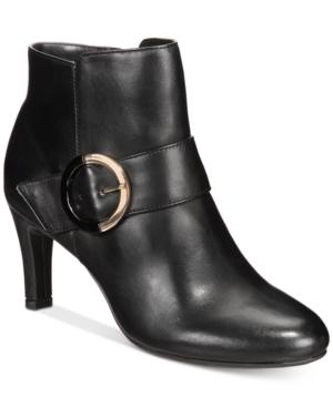 Bandolino Lanaro Zip Ankle Booties Women's Shoes