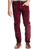 Levi's 511 Slim-fit Merlot Corduroy Pants