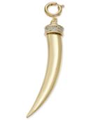 M. Haskell For Inc Gold-tone Pave Horn Clip-on Pendant, Only At Macy's