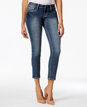Project Indigo Juniors' Embellished Skinny Jeans