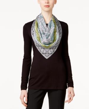 Vince Camuto Mumbai Medallions Scarf