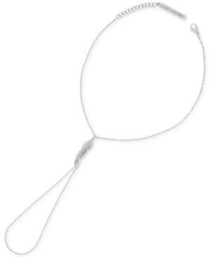 Lucky Brand Silver-plated Feather Hand Chain