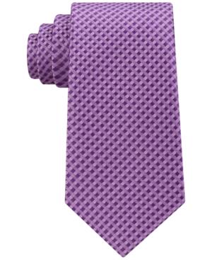 Kenneth Cole Unlisted Men's Natte Grid Tie