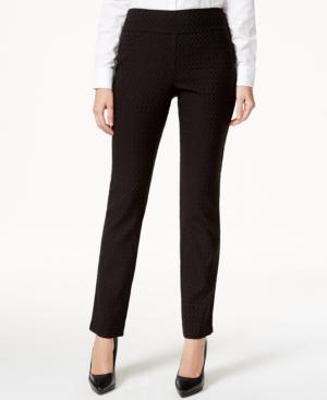 Charter Club Printed Pull-on Pants, Only At Macy's
