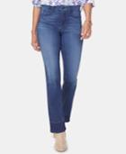 Nydj Marilyn Release-hem Straight-leg Jeans