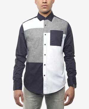 Sean John Men's Colorblocked Shirt, Created For Macy's