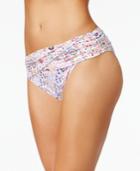 Bleu By Rod Beattie Ikat-print Crossover Bikini Bottoms Women's Swimsuit