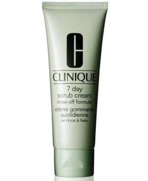 Clinique 7 Day Scrub Cream Rinse-off Formula, 3.4 Fl Oz