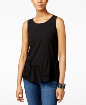 Inc International Concepts Layered Peplum Tank Top, Only At Macy's