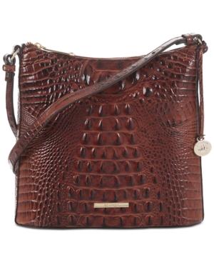 Brahmin Katie Melbourne Embossed Leather Crossbody