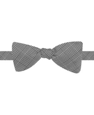 Countess Mara Glen Plaid Self-tie Bow Tie