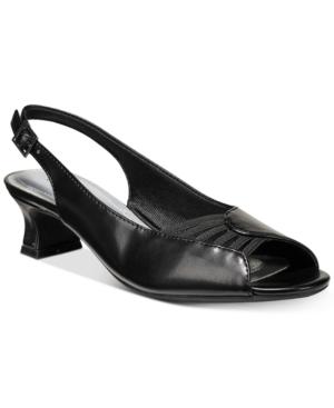 Easy Street Bliss Slingback Peep-toe Pumps Women's Shoes